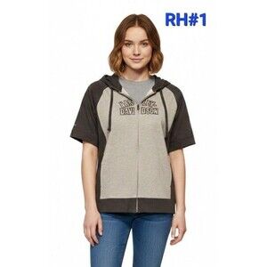 Harley Davidson Short Sleeve Zip-up Jacket - Women's 1X - RH#1